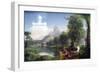 Voyage Of Life-Youth-Thomas Cole-Framed Art Print