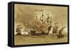 Voyage of Philip the Fair to Spain-Willem II Steelink-Framed Stretched Canvas