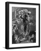 Voyage of Sable Venus, Angola to West Indies, History of All the British Colonies, Edwards, 1801-Thomas Stothard-Framed Giclee Print