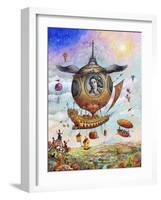 Voyage of the Minerva-Bill Bell-Framed Giclee Print