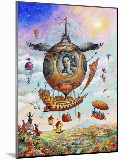 Voyage of the Minerva-Bill Bell-Mounted Giclee Print