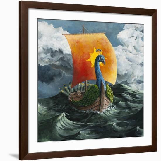 Voyage of the Peacock-Jamin Still-Framed Giclee Print