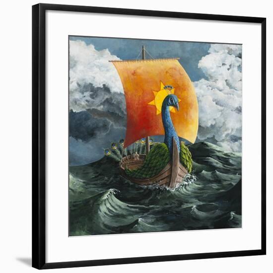 Voyage of the Peacock-Jamin Still-Framed Giclee Print