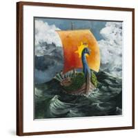 Voyage of the Peacock-Jamin Still-Framed Giclee Print