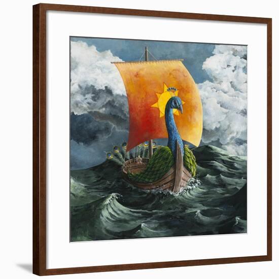 Voyage of the Peacock-Jamin Still-Framed Giclee Print