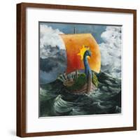 Voyage of the Peacock-Jamin Still-Framed Giclee Print