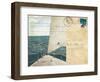 Voyage Postcard I-Susan Bryant-Framed Art Print