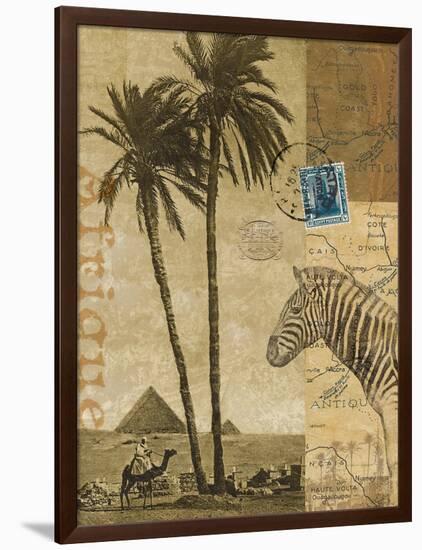 Voyage to Africa-Hugo Wild-Framed Art Print