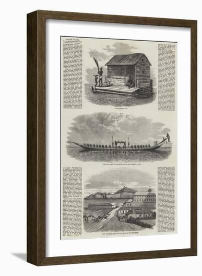 Voyage to Siam-null-Framed Giclee Print