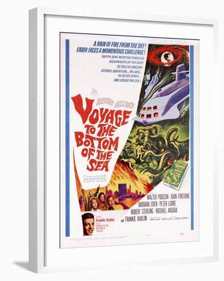 Voyage to the Bottom of the Sea-null-Framed Art Print