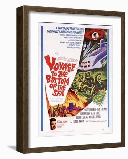 Voyage to the Bottom of the Sea-null-Framed Art Print