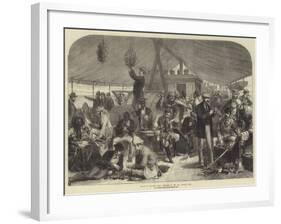 Voyage to the Gold Coast, After-Deck of the Mail Steamer Volta-null-Framed Giclee Print