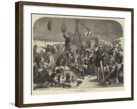 Voyage to the Gold Coast, After-Deck of the Mail Steamer Volta-null-Framed Giclee Print