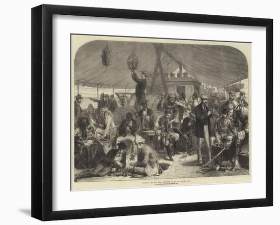 Voyage to the Gold Coast, After-Deck of the Mail Steamer Volta-null-Framed Giclee Print