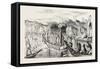 Voyage to the Nekropolis. Egypt, 1879-null-Framed Stretched Canvas