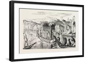 Voyage to the Nekropolis. Egypt, 1879-null-Framed Giclee Print