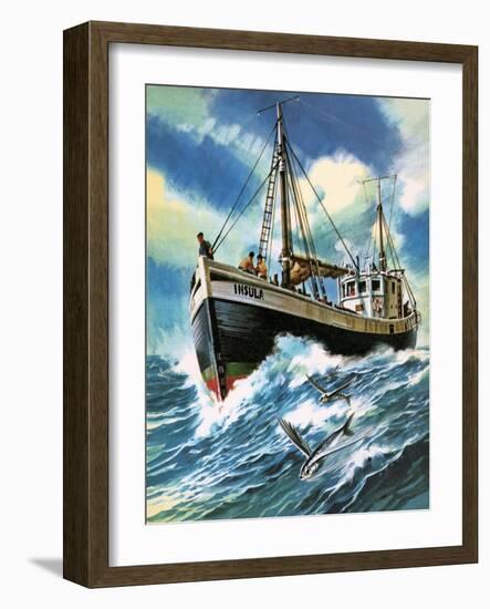 Voyage to the Spanish Main-Wilf Hardy-Framed Giclee Print