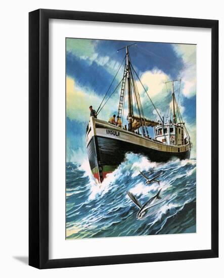 Voyage to the Spanish Main-Wilf Hardy-Framed Giclee Print