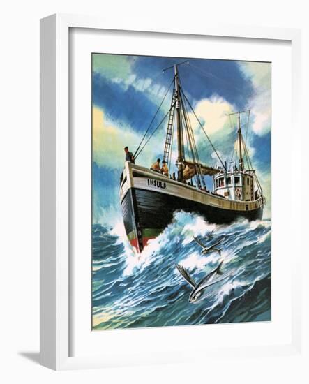 Voyage to the Spanish Main-Wilf Hardy-Framed Giclee Print