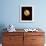 Voyager 1 Image of Saturn & Three of Its Moons-null-Framed Photographic Print displayed on a wall