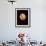 Voyager 1 Image of Saturn & Three of Its Moons-null-Framed Photographic Print displayed on a wall