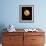 Voyager 1 Image of Saturn & Three of Its Moons-null-Framed Photographic Print displayed on a wall