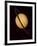 Voyager 1 Image of Saturn & Three of Its Moons-null-Framed Photographic Print