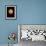 Voyager 1 Image of Saturn & Three of Its Moons-null-Framed Photographic Print displayed on a wall