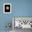 Voyager 1 Image of Saturn & Three of Its Moons-null-Framed Photographic Print displayed on a wall