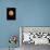 Voyager 1 Image of Saturn & Three of Its Moons-null-Mounted Photographic Print displayed on a wall