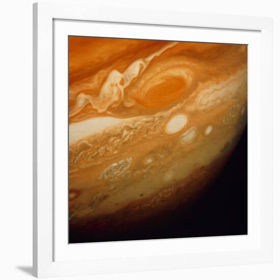 Voyager 1 Image of the Planet Jupiter-null-Framed Photographic Print