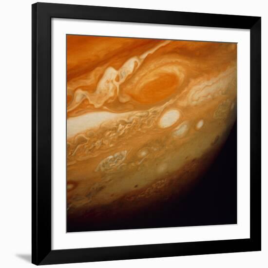 Voyager 1 Image of the Planet Jupiter-null-Framed Photographic Print