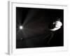 Voyager 1 Leaving the Solar System-null-Framed Photographic Print