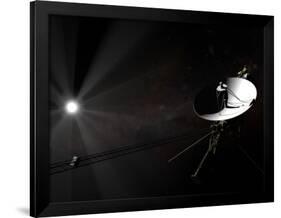 Voyager 1 Leaving the Solar System-null-Framed Photographic Print