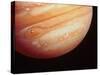 Voyager 1 Photo of Jupiter-null-Stretched Canvas