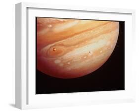 Voyager 1 Photo of Jupiter-null-Framed Premium Photographic Print