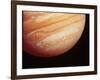 Voyager 1 Photo of Jupiter-null-Framed Photographic Print