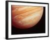 Voyager 1 Photo of Jupiter-null-Framed Photographic Print