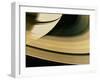 Voyager 1 Photo of Saturn & Its Rings-null-Framed Photographic Print