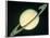 Voyager 1 Photo of Saturn & Its Rings-null-Framed Photographic Print