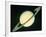 Voyager 1 Photo of Saturn & Its Rings-null-Framed Photographic Print