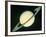 Voyager 1 Photo of Saturn & Its Rings-null-Framed Photographic Print