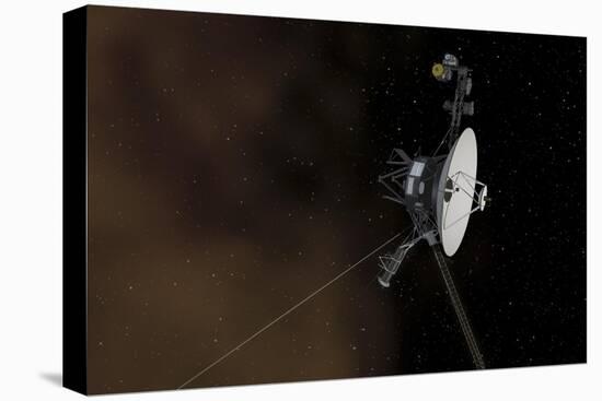Voyager 1 Spacecraft Entering Interstellar Space-null-Stretched Canvas