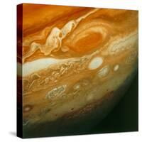 Voyager 1 View of Jupiter's Great Red Spot-null-Stretched Canvas