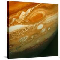 Voyager 1 View of Jupiter's Great Red Spot-null-Stretched Canvas