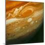 Voyager 1 View of Jupiter's Great Red Spot-null-Mounted Premium Photographic Print