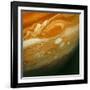 Voyager 1 View of Jupiter's Great Red Spot-null-Framed Photographic Print