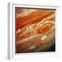 Voyager 2 Image of Jupiter, Showing Great Red Spot-null-Framed Premium Photographic Print