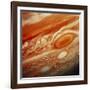 Voyager 2 Image of Jupiter, Showing Great Red Spot-null-Framed Photographic Print