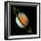 Voyager 2 Image of Saturn & Its Rings-null-Framed Premium Photographic Print